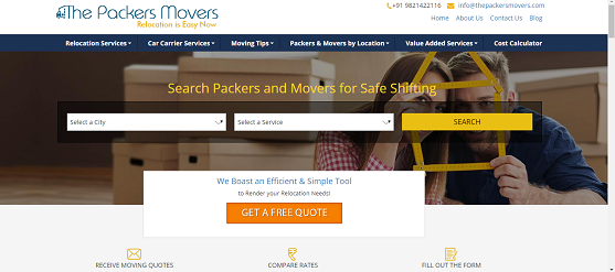 PACKER AND MOVER COMPANIES