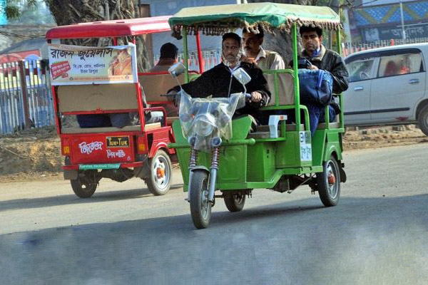 Auto rickshaw ride Delhi
