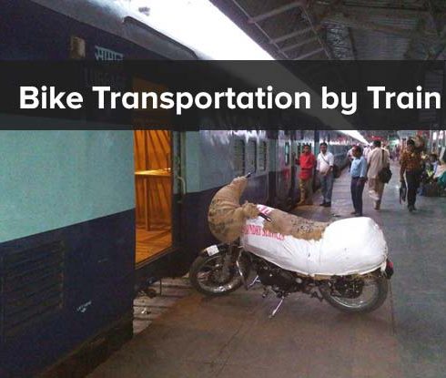 Bike Transportation by Train in India