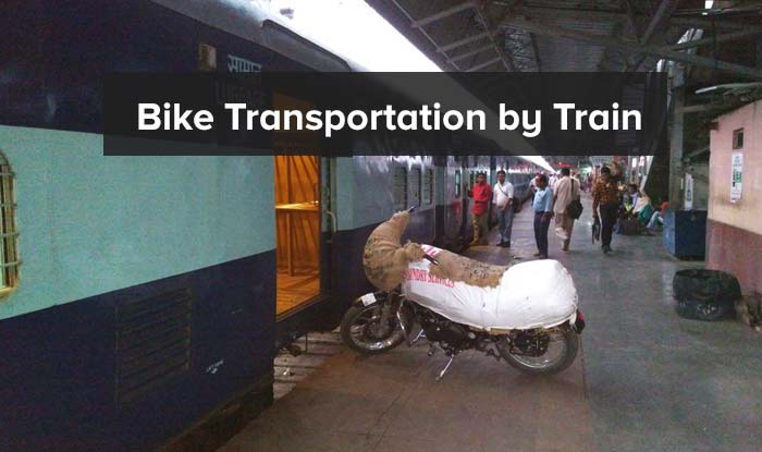 Bike Transportation by Train in India