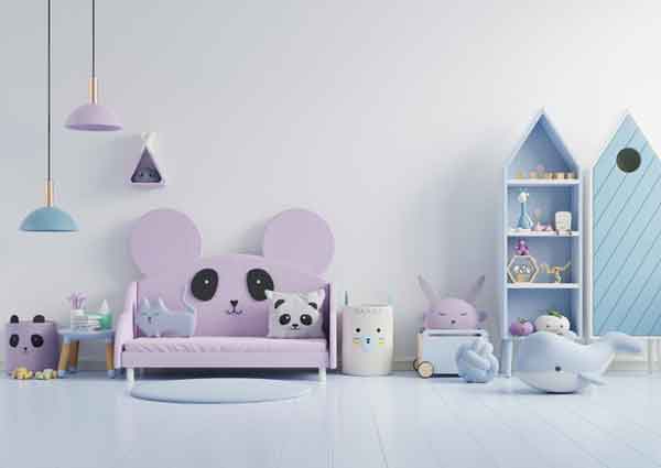 Wall color ideas for children’s rooms