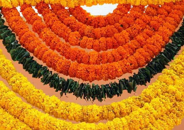 Flower garlands