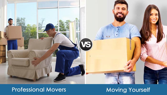 Is It Better to Hire Packers and Movers or Move Yourself
