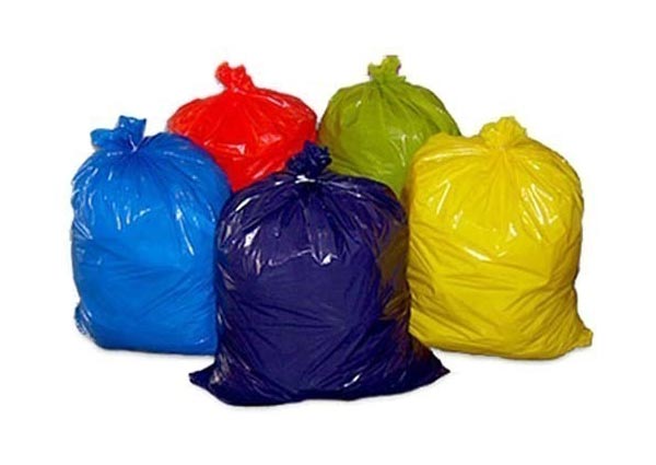 Line Boxes with Garbage Bags 