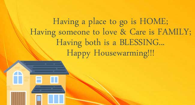 best housewarming wishes messages