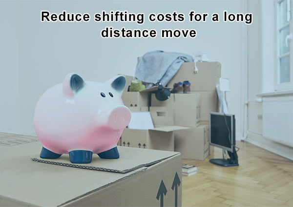 How to reduce shifting costs for a long-distance move