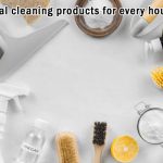 list of essential cleaning products for every household