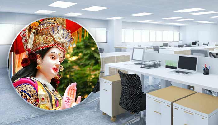 office relocation and inauguration in chaitra navratri