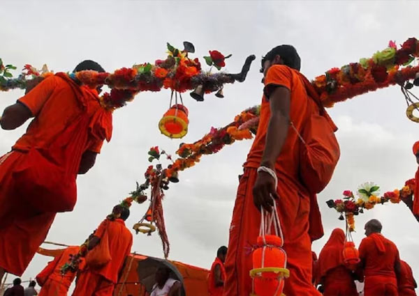 How do people celebrate Sawan ka Mahina in different parts of India?