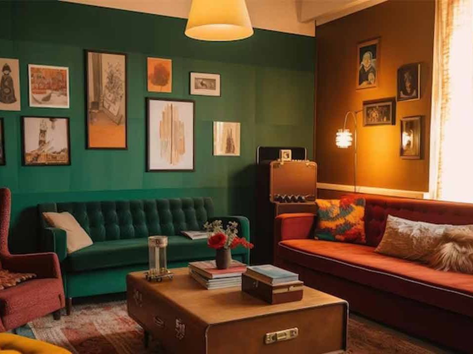 how to incorporate retro elements into modern home decor