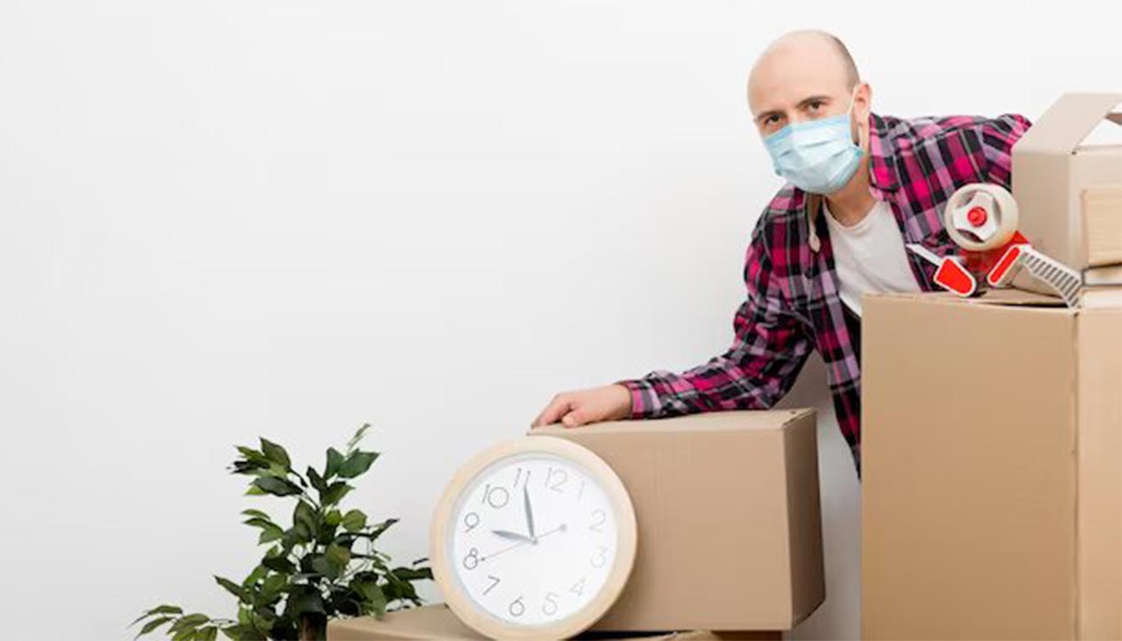 What is the importance of time management during packing and moving?