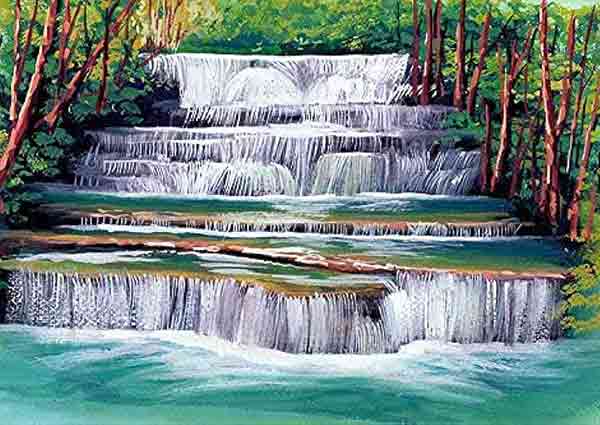 painting-of-flowing-water