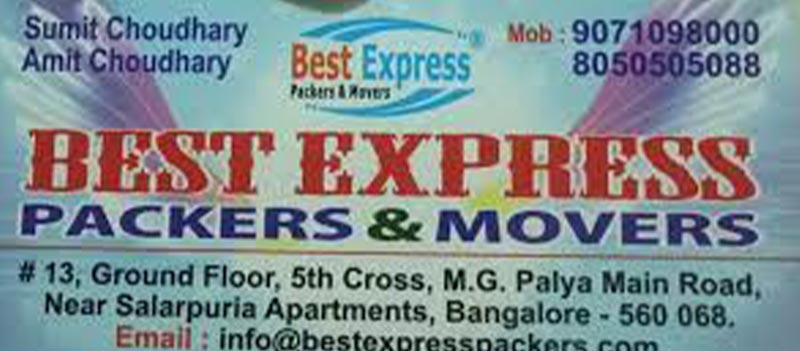 Best Express Packers & Movers