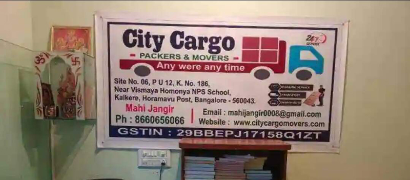 City Cargo Packers & Movers
