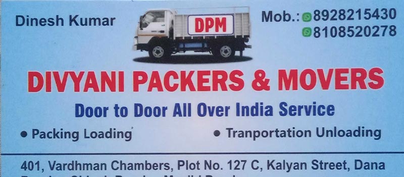 Divyani Packers & Movers