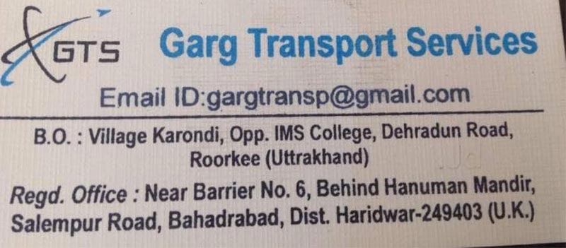 Garg Transport Services