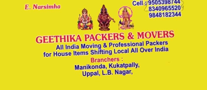 Geethika Packers And Movers