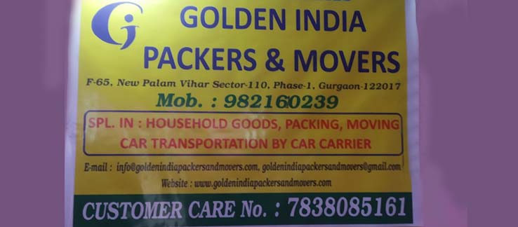 Golden India Packers And Movers