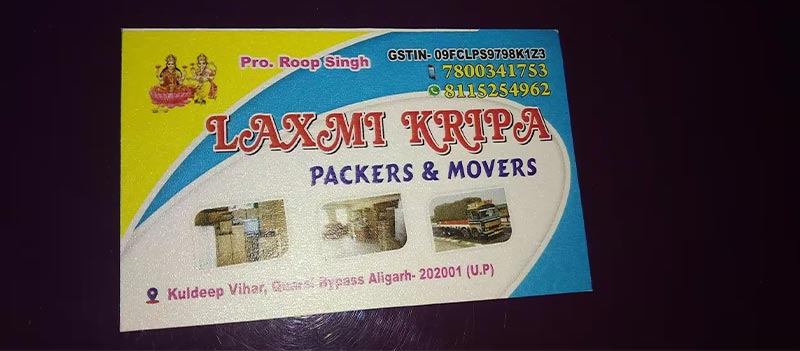 Laxmi Kripa Packers & Movers Transport