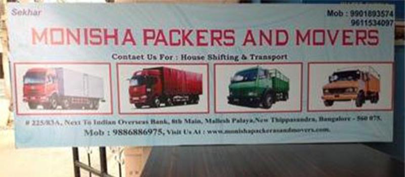 Monisha Packers And Movers