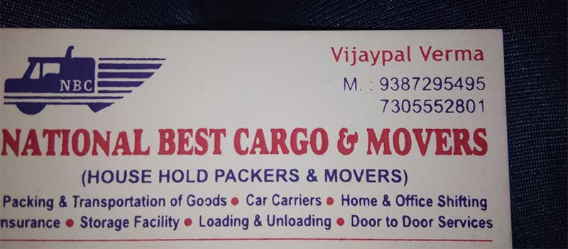 National Best Cargo Packers And Movers