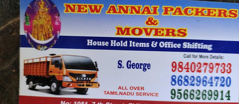 New Annai Packers And Movers
