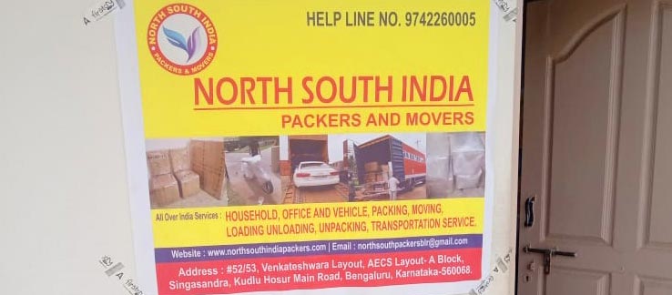 North South India Packers & Movers Bangalore