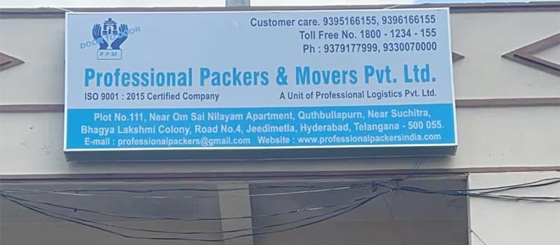 Professsional Packers And Movers Private Limited