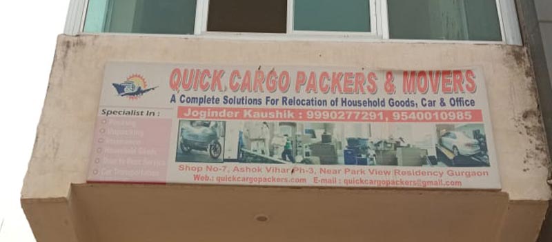 Quick Cargo Packers And Movers