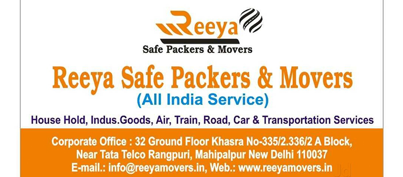 Reeya Safe Packers And Movers
