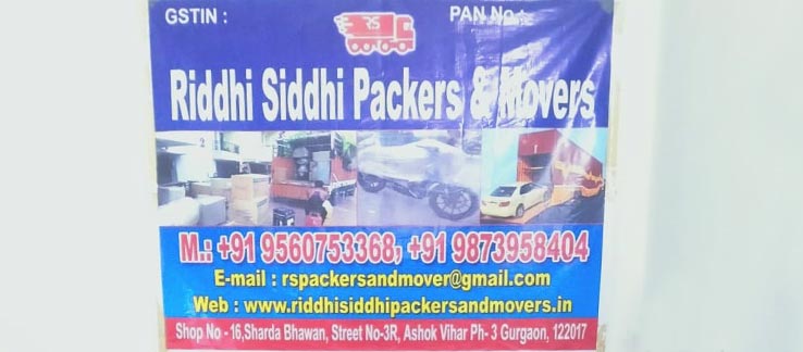 Ridhi Sidhi Packers & Movers