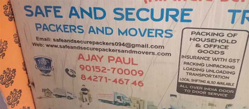 Safe And Secure Packers Movers