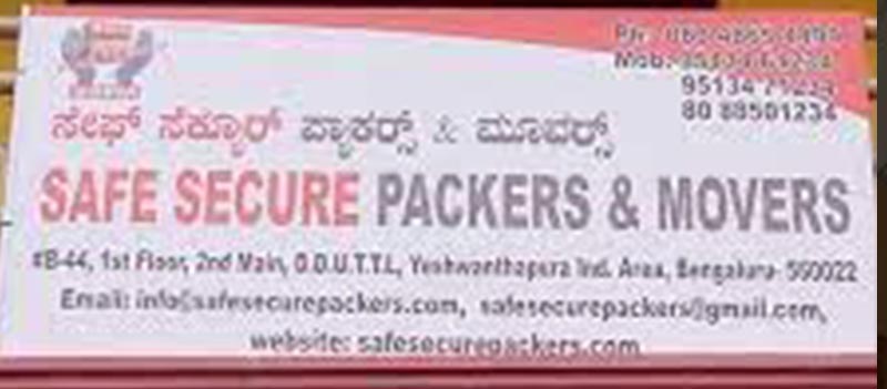 Safe Secure Packers And Movers
