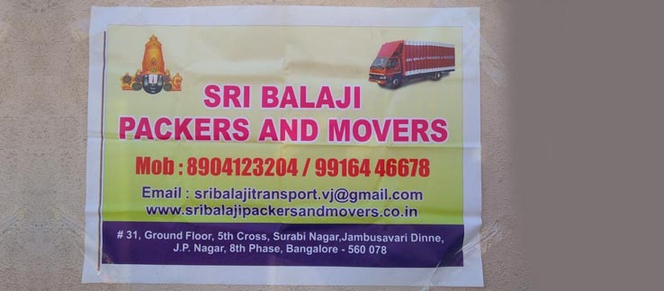 Sri Balaji Packers & Movers