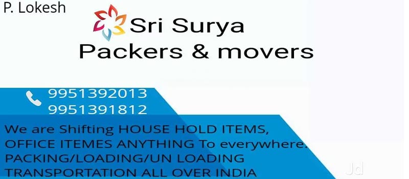 Sri Surya Packers & Movers