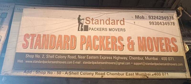 Standard Packers And Movers