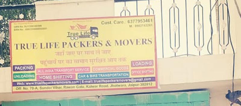 True Life Packers & Movers