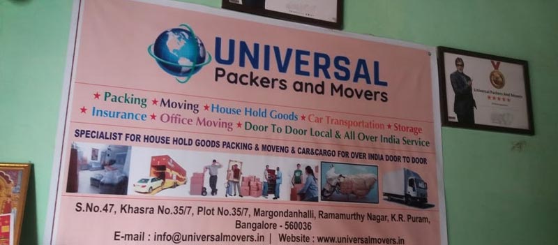 Universal Packers And Movers Bangalore