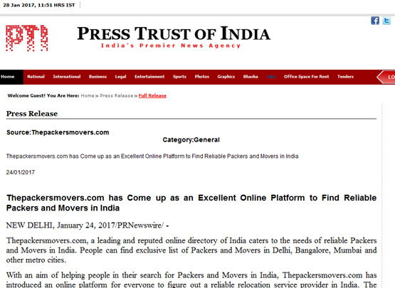 Press Trust of India