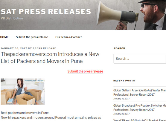 Sat Press Releases