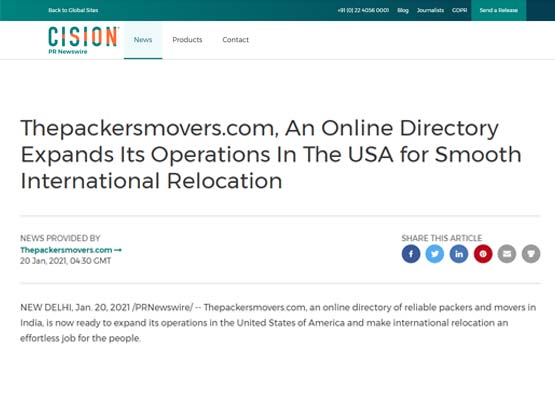 PR news wire