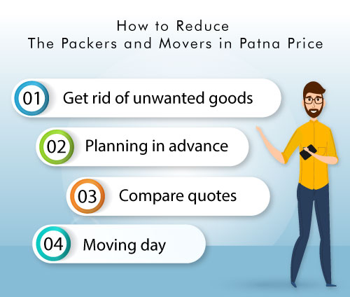 How to reduce the packers and movers in Patna price